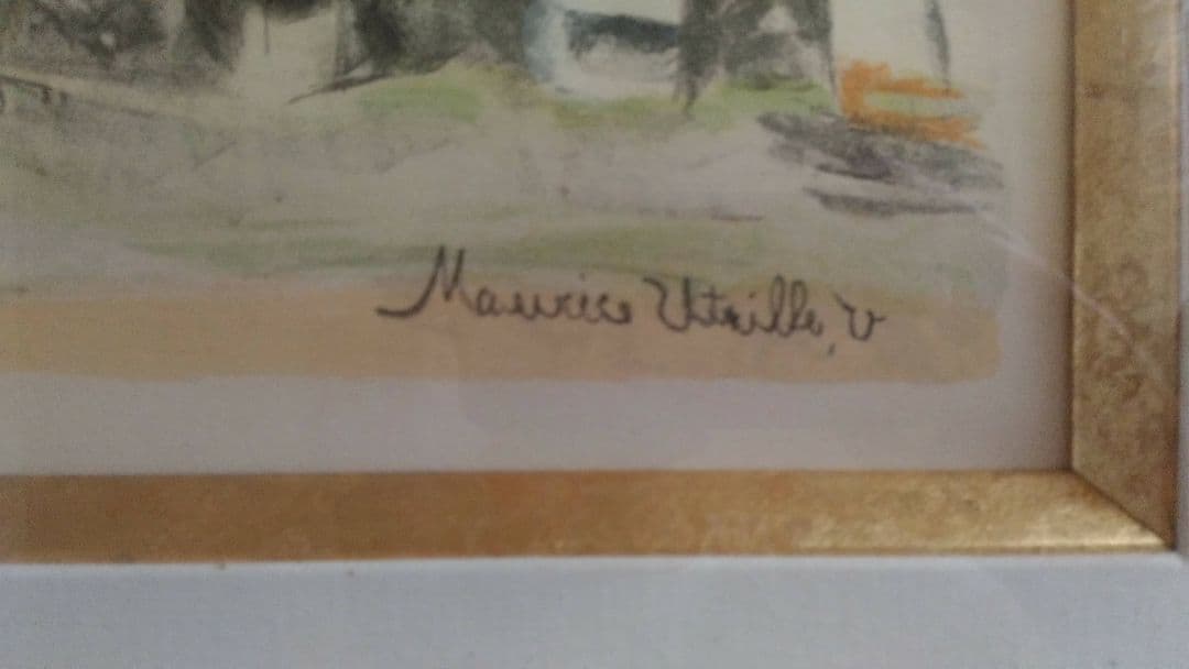 カシニョール 「ポンポンルージュ」 リトグラフ 直筆サイン