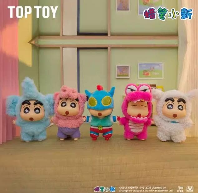 クレヨンしんちゃん TOPTOY プレイパーティー4個セットPLAYPARTY