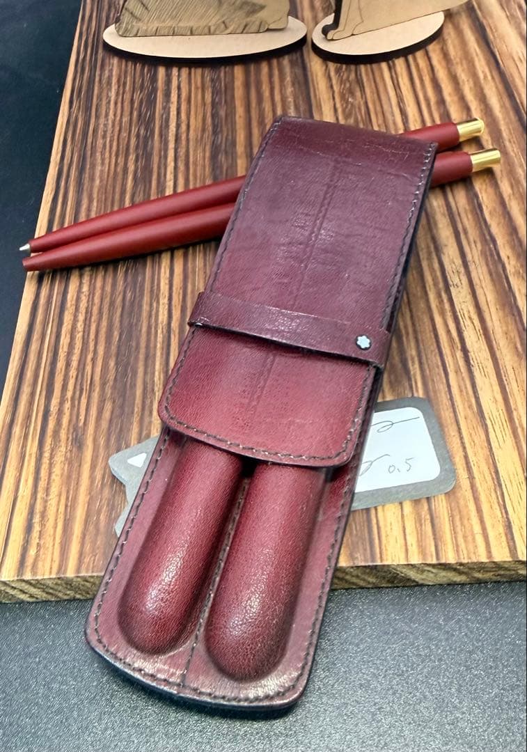 MONTBLANC スリムライン ボールペン シャーペン レッド