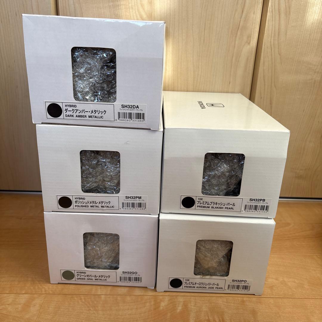 新品✨　ホンダ　フィットシャトル　サンプルミニカー　5台セット