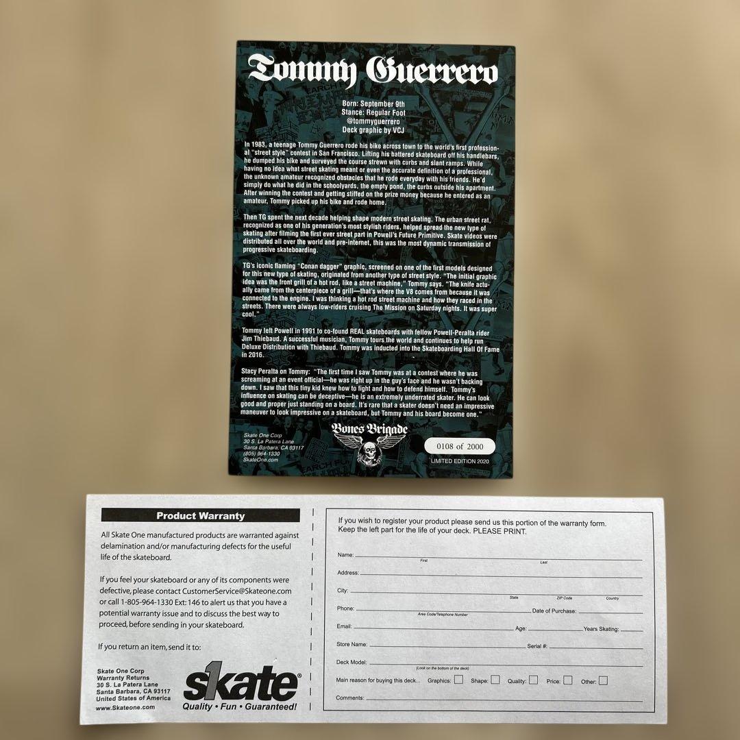 Powell Peralta  Guerrero デッキ