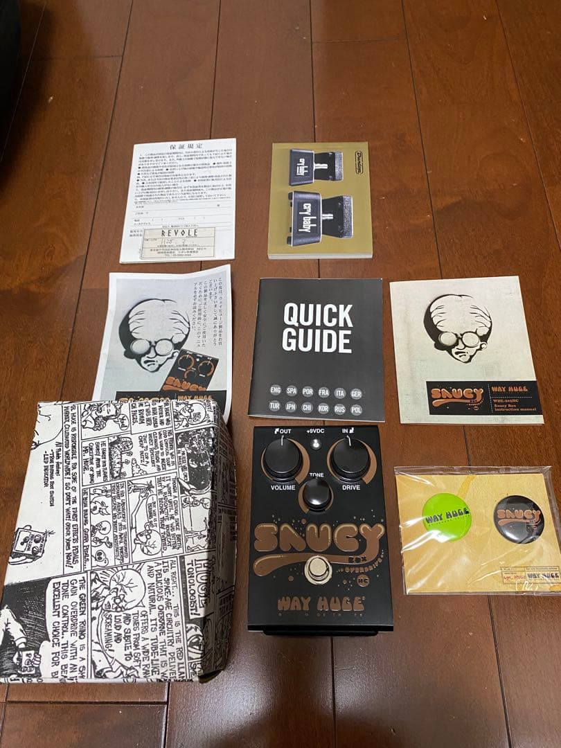 ギター WAY HUGE SAUCY BOX HC