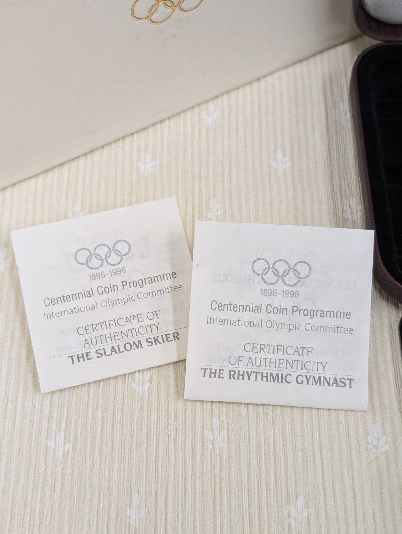 希少品】オリンピック100年記念銀貨セット 1986-1989年 希少品