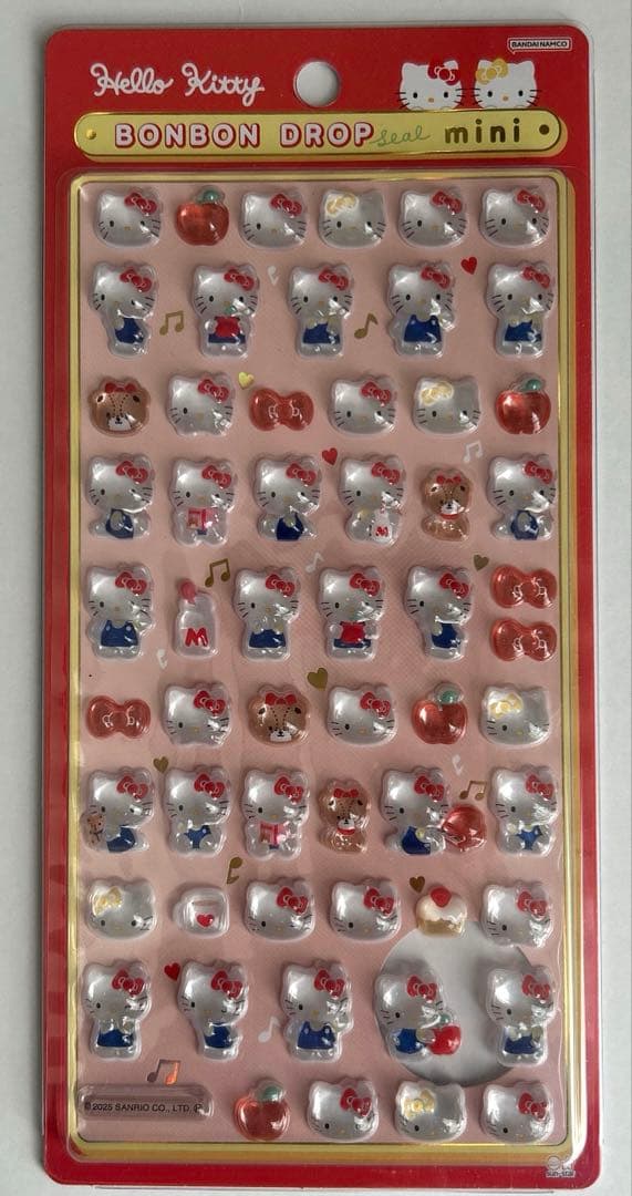 正規品　サンリオ　ボンボンドロップシールmini 全８種 コンプリートセット