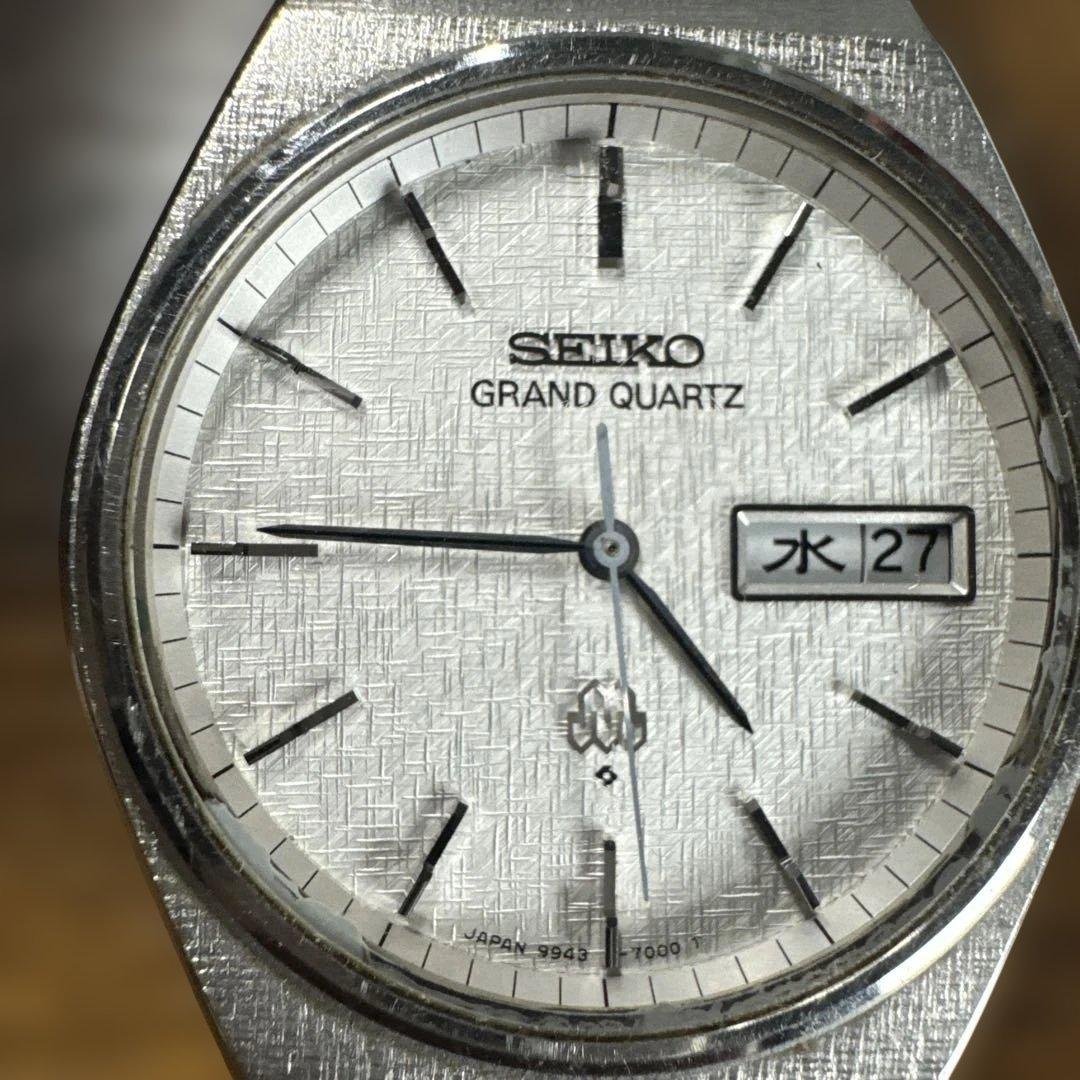 ④SEIKO GRAND QUARTZ 腕時計