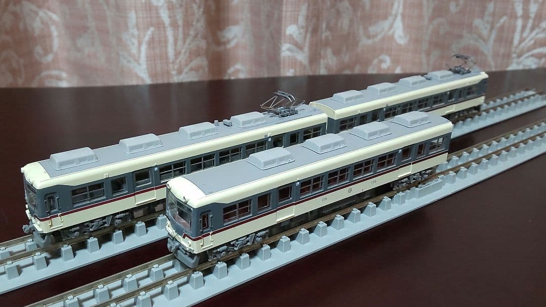 鉄コレ富山地方鉄道14760形（旧塗装）3両セット/動力組込、オリジナル