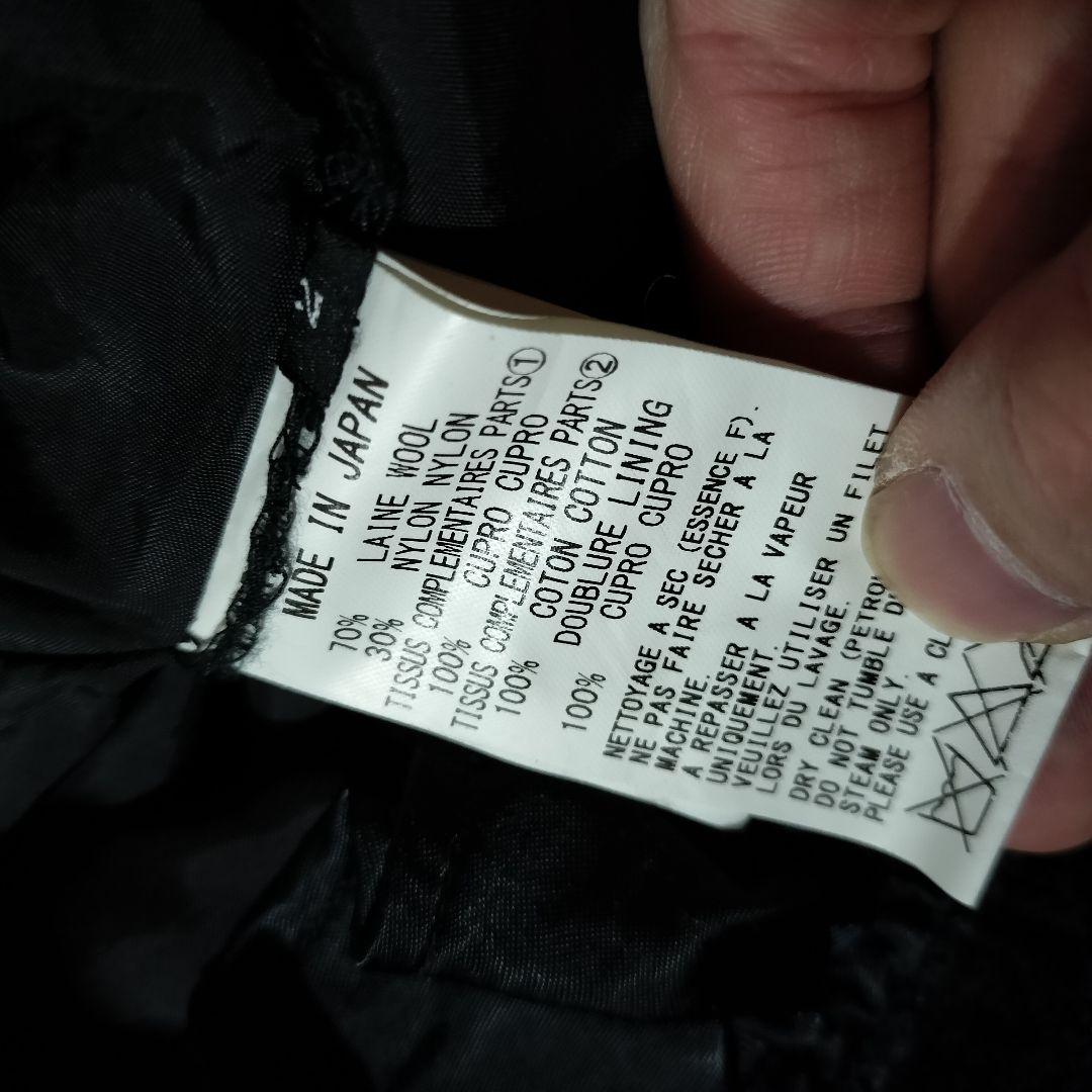 ワイズY's ヨウジヤマモト ひざ丈スカート フレア ウールナイロン 切り替え