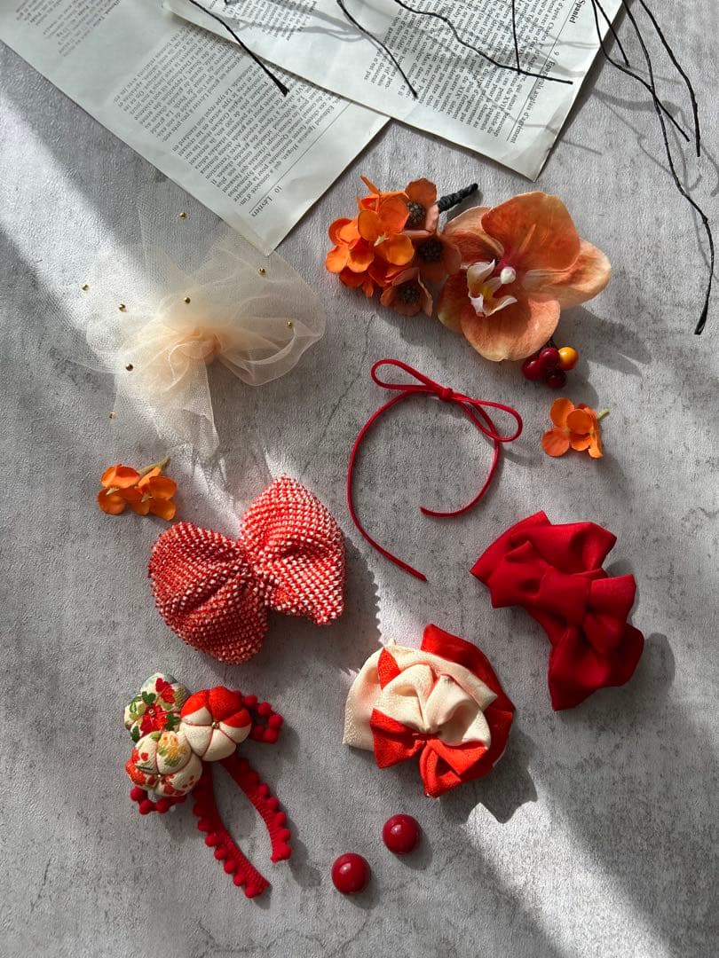 mogu様オーダー髪飾り♡