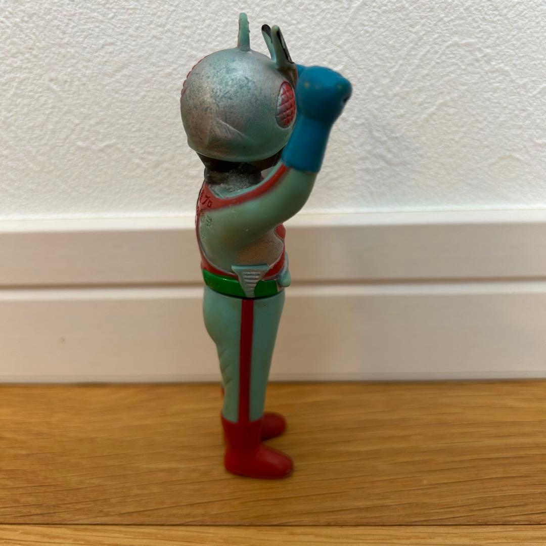 ポピー 仮面ライダーX ソフビ ペンダント 昭和レトロ 当時物