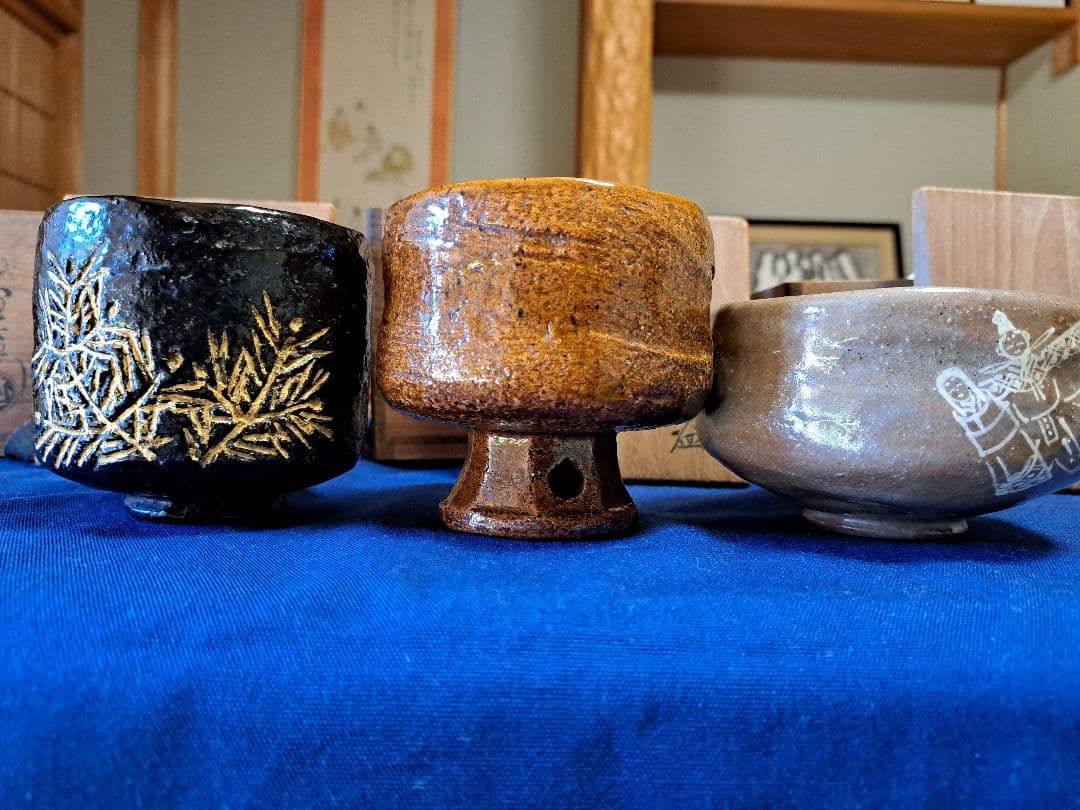 九代大樋長左衛門 12ヶ月茶碗 12客まとめて - メルカリ