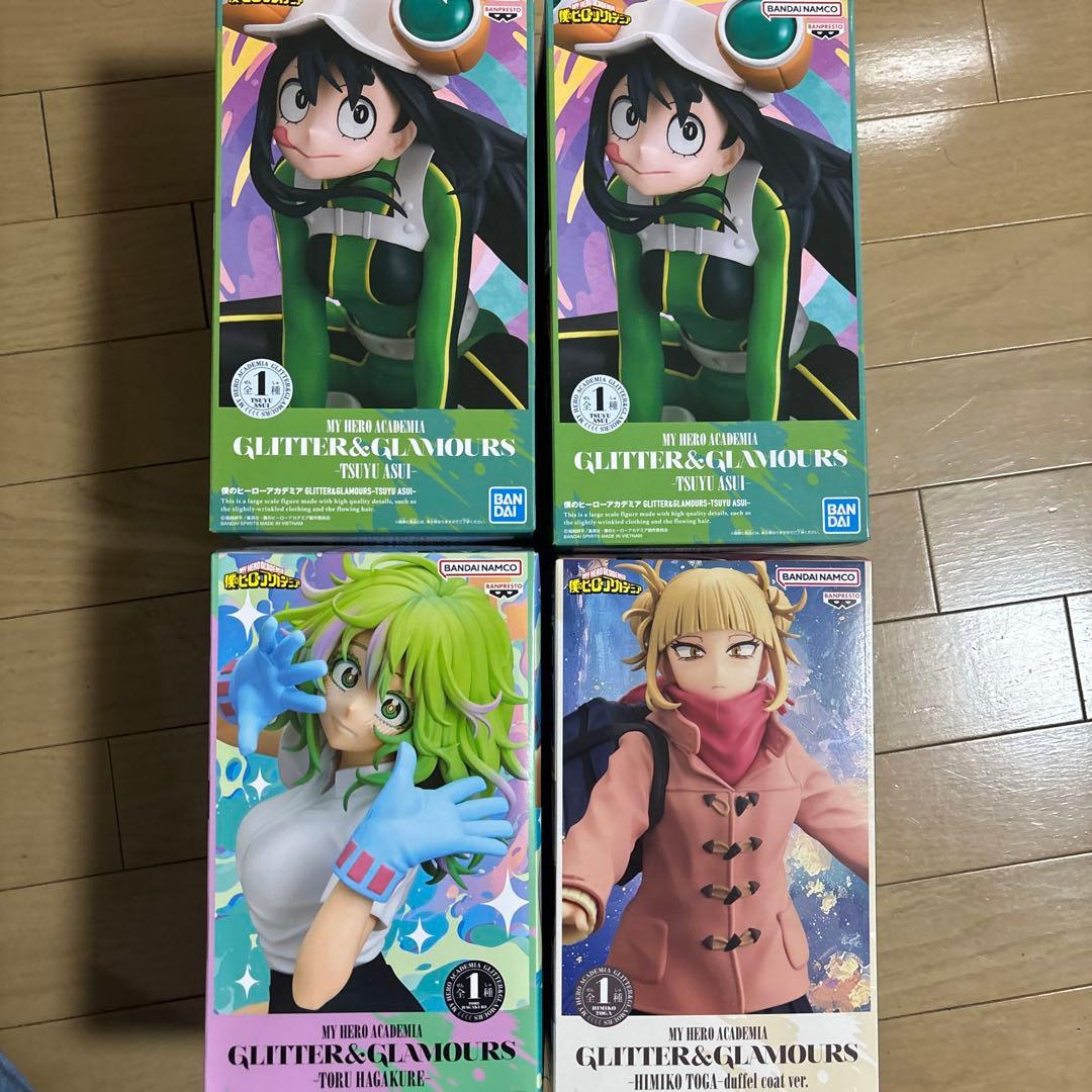 ヒロアカ GLITTER&GLAMOURS 葉隠透 トガヒミコ 梅雨4点セット - メルカリ