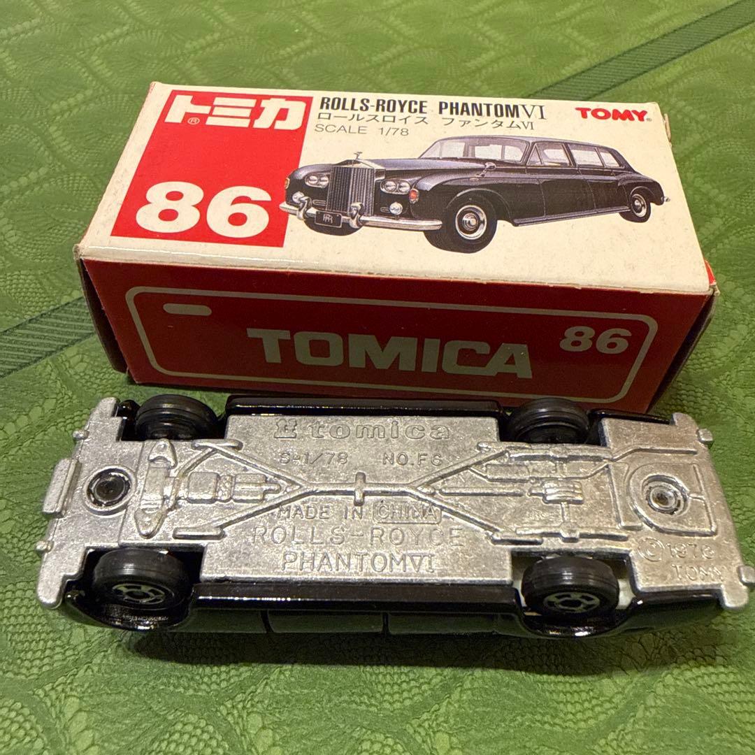 トミカロールス・ロイス・ファントムVI（黒）