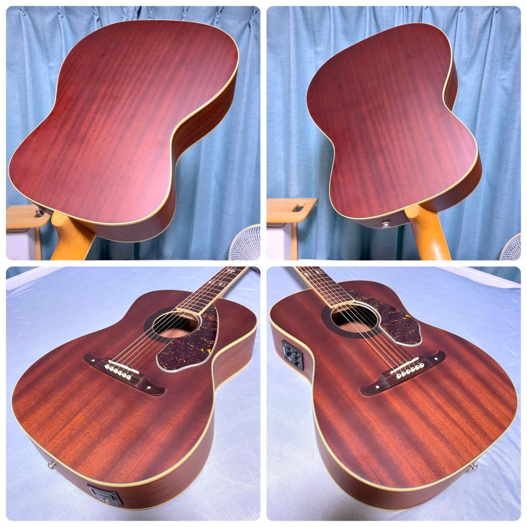 牛骨☆エレアコ】フェンダー！少し小ぶり！オールマホ【弾き易く調整