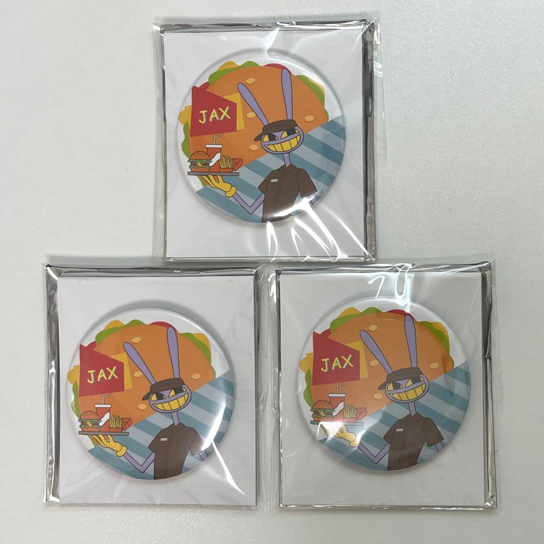 アメイジングデジタルサーカス ジャックス TADCカフェ限定 缶バッジ 3