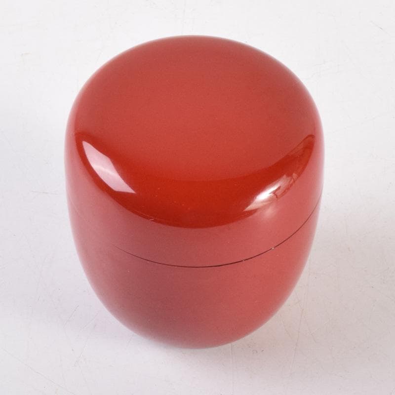 琉球漆器　べんぼう漆塗　紅房社造　朱塗　棗　時代箱　V　7202