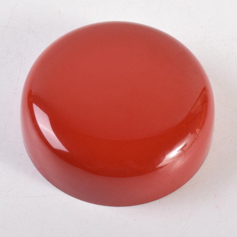 琉球漆器　べんぼう漆塗　紅房社造　朱塗　棗　時代箱　V　7202