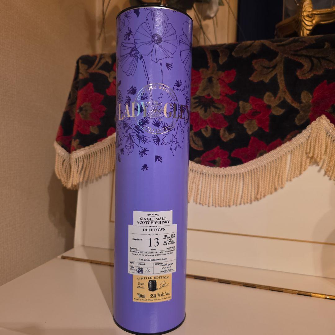 [終売] 未発売 <301本29番>LADY GLEN DUFFTOWN13年
