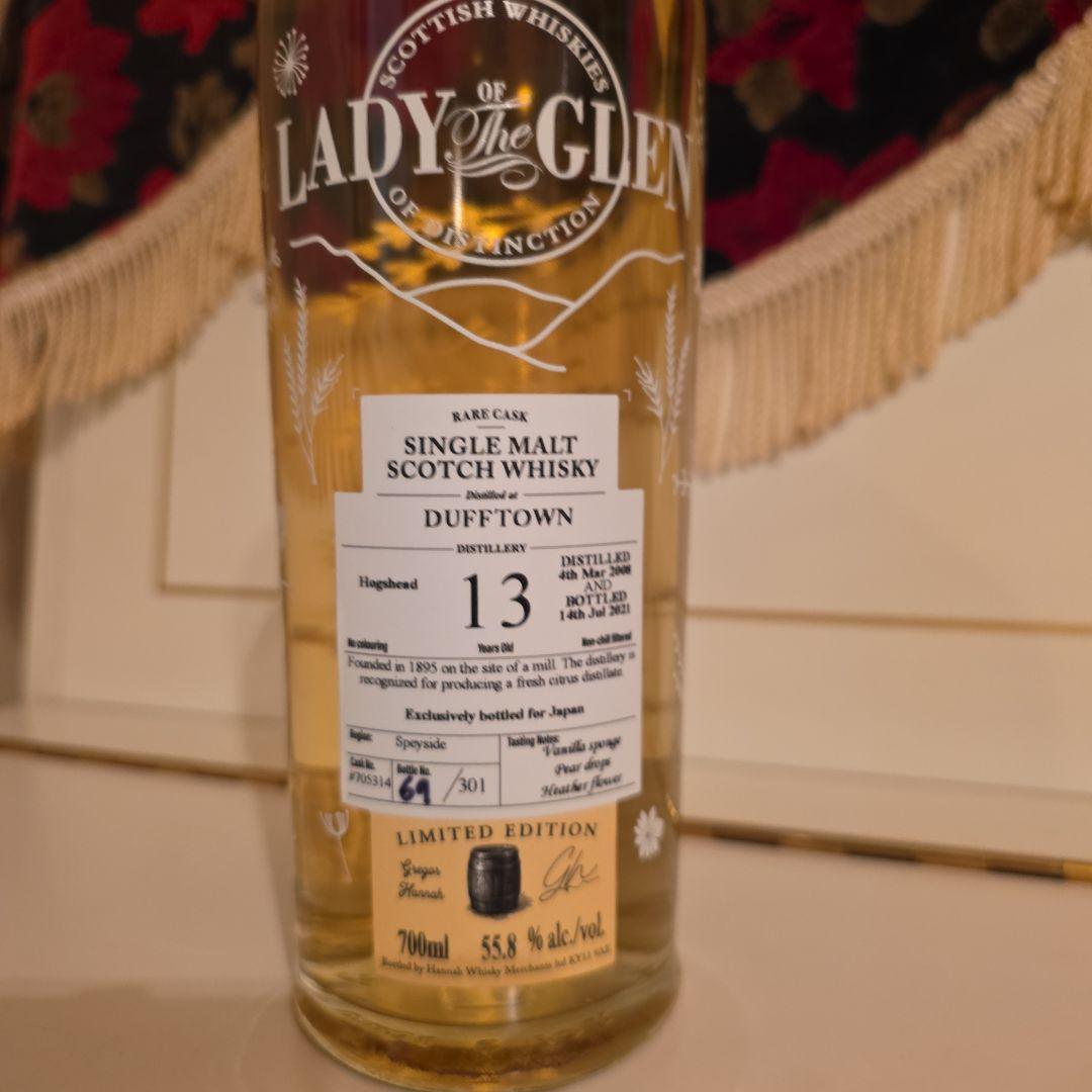 [終売] 未発売 <301本29番>LADY GLEN DUFFTOWN13年
