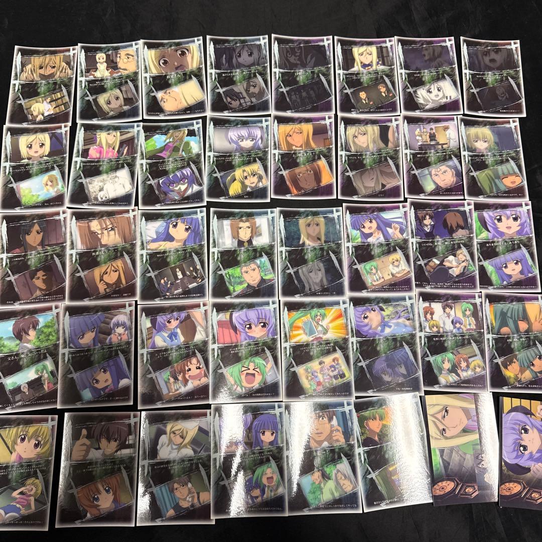 ひぐらしのなく頃に トレーディングカード 200点以上大量まとめ売り