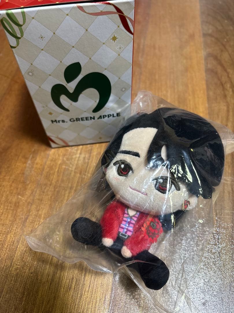 う*れ様 Mrs. GREEN APPLE ぬいぐるみ・マスコット　ミセス　大森 Mrs. GREEN APPLE ぬいぐるみマスコットミセス 大森元貴A賞 - メルカリ