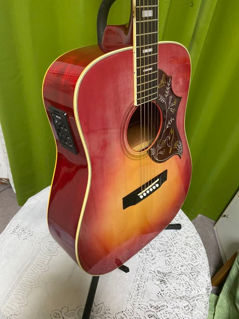 極上美品！by Gibson ハミングバードモーリスWHエレアコ 音出し良好！