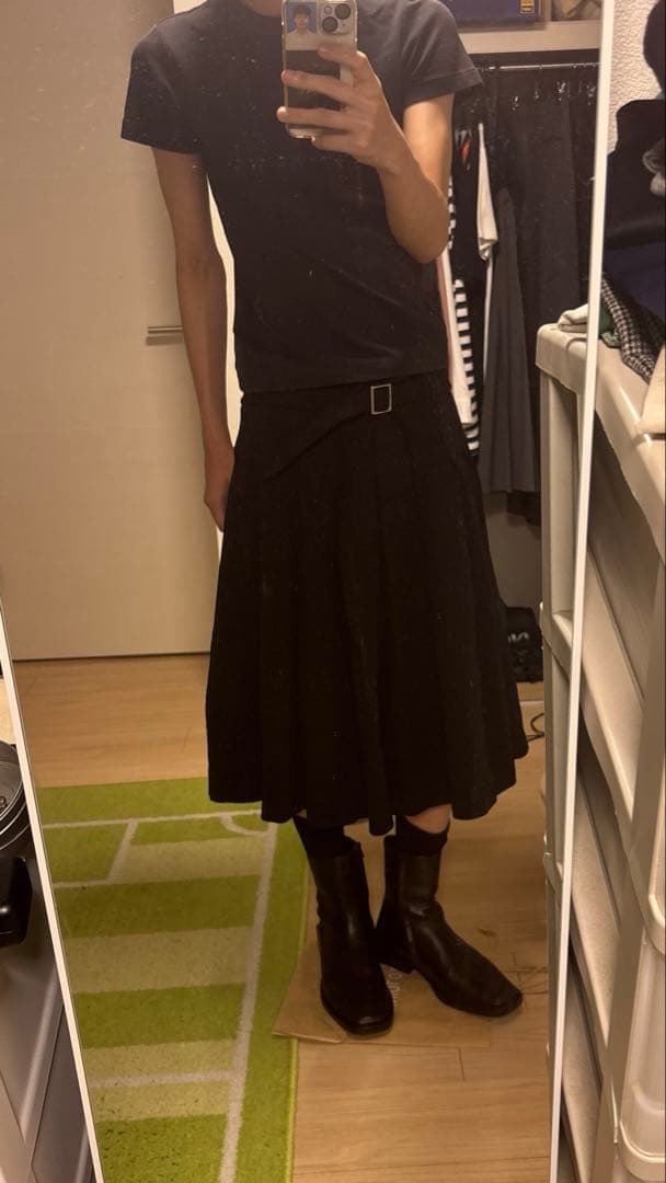 08AWコムコム プリーツスカート COMME des GARCONS