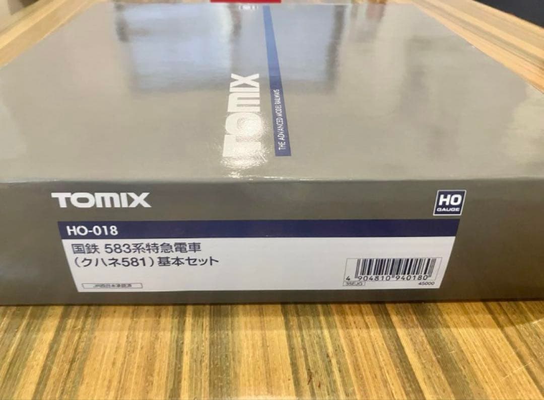 HOゲージ TOMIX 583系 クハネ581系 基本セット