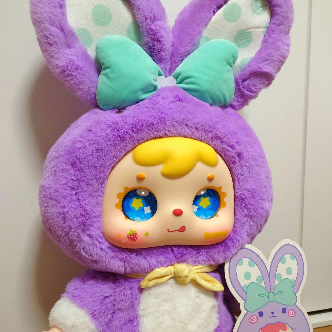 最終値下げ価格！　Samuel　1000%　立ち耳　紫うさぎ　青目