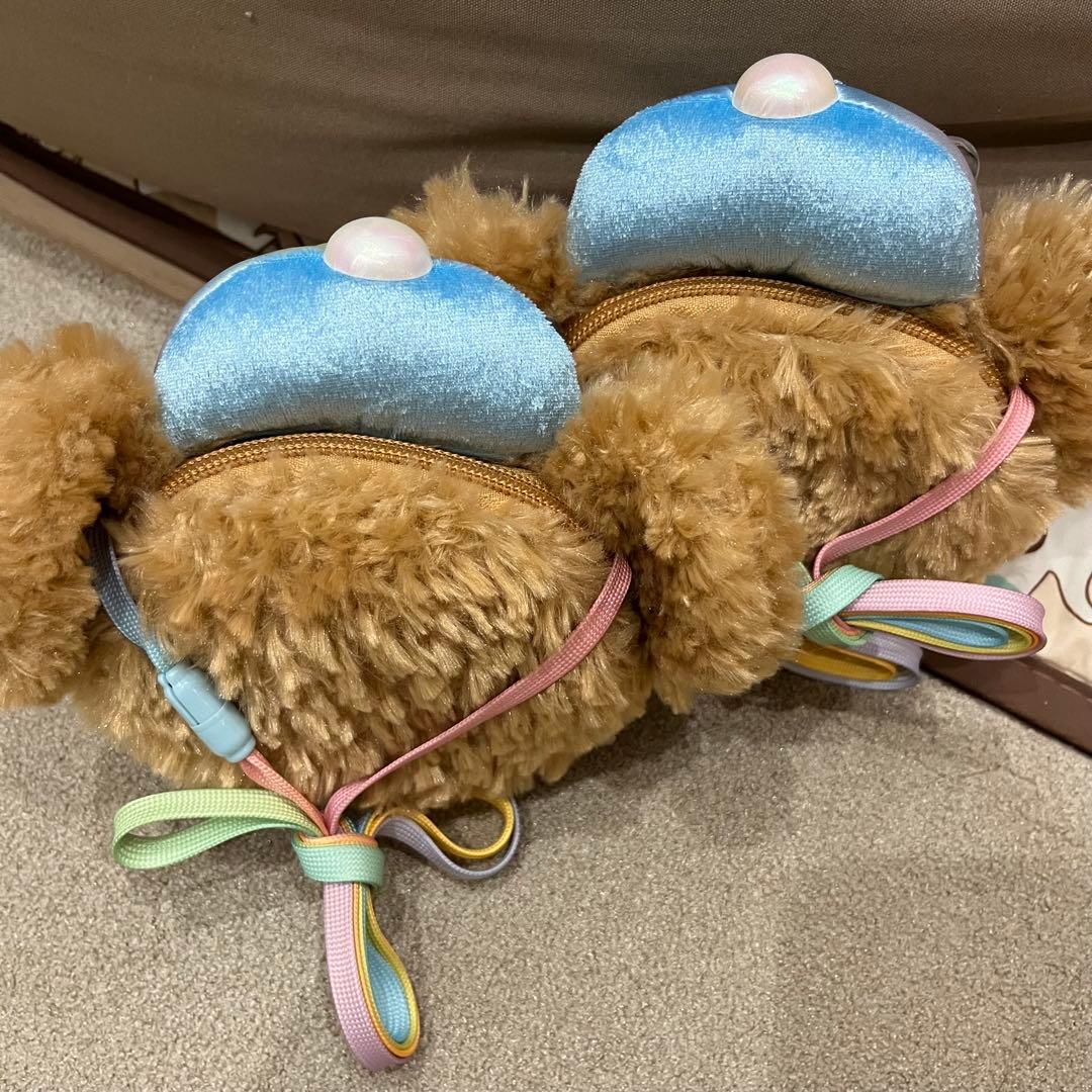 匿名配送】新品タグ付きダッフィーポージーバケパ限定ショルダーバッグ