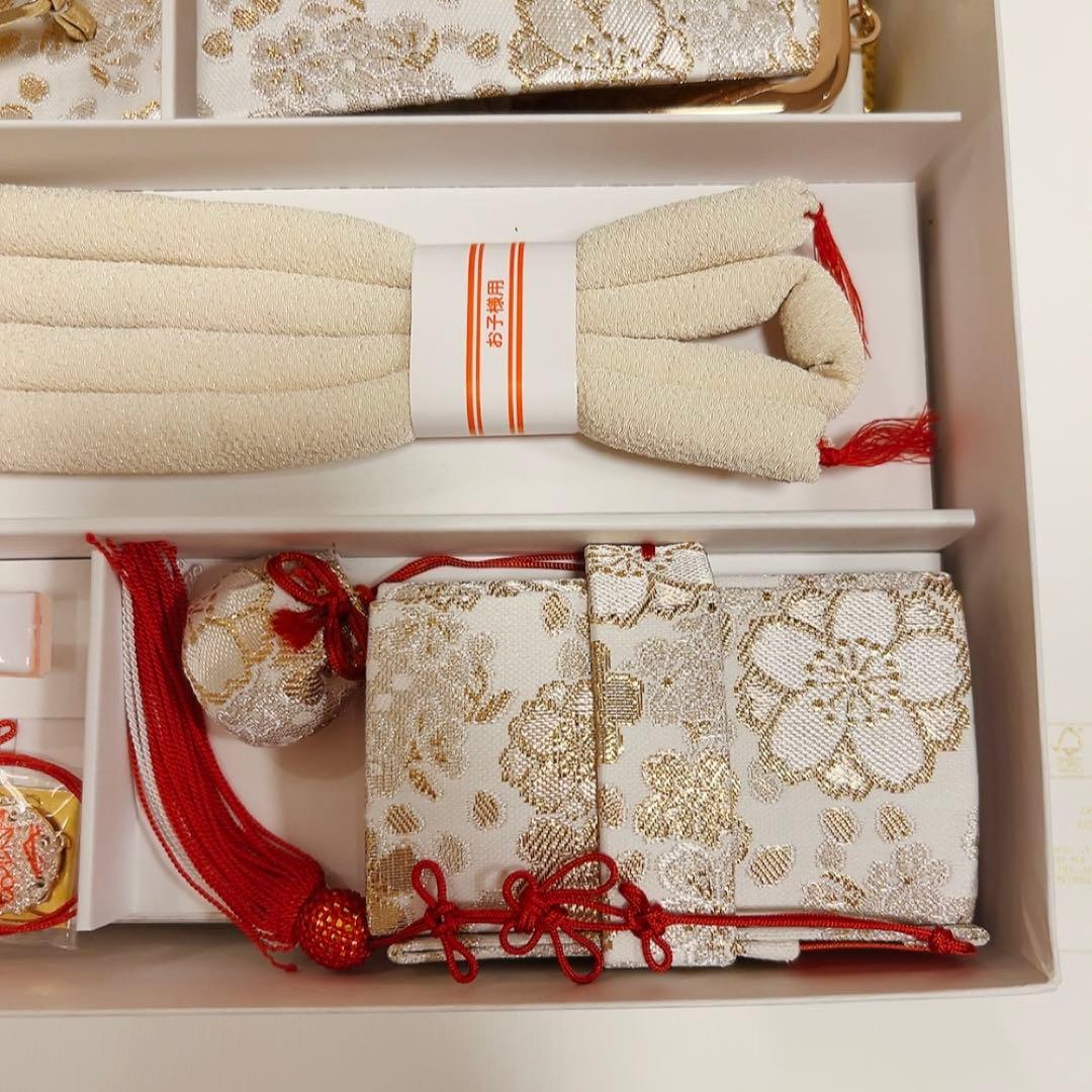 七五三 草履とバッグとはこせこのセット 21cm 7歳