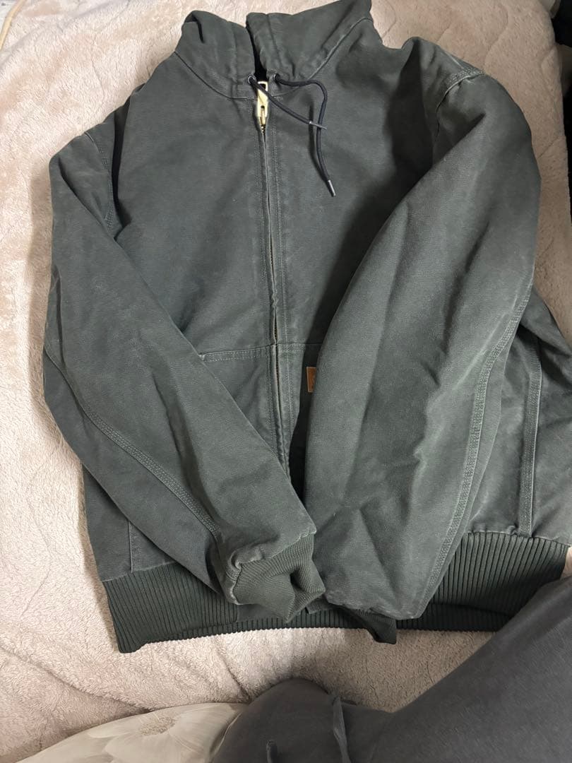 Carhartt カーハート　アクティブジャケット　モス　グリーンM