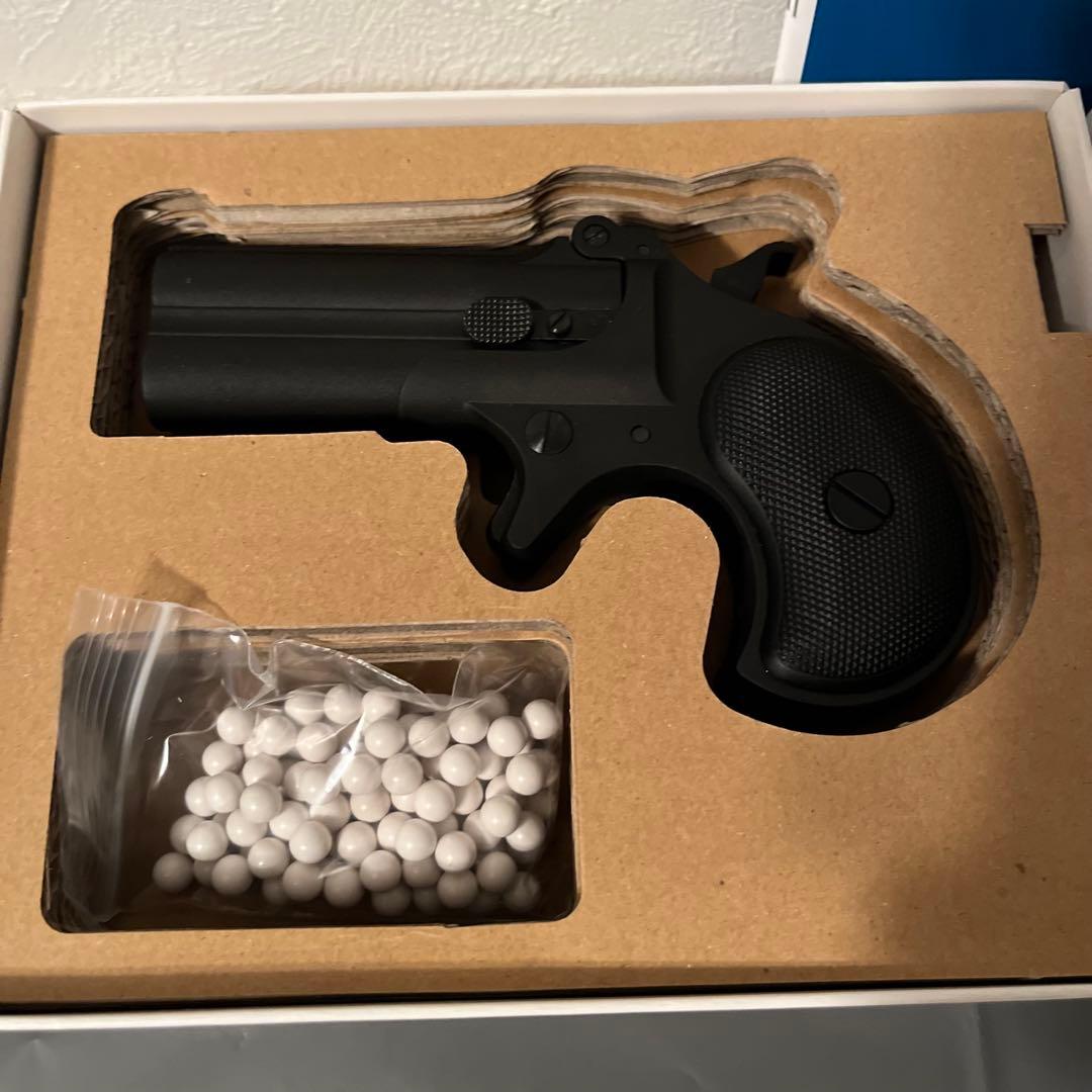 マルシン6mmBBガスガン Xカートリッジ デリンジャー ブラックヘビーウエイト