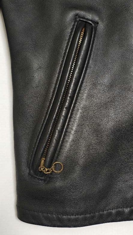 お値下げ♪Schott NYC AT101 90's シングルライダース 38