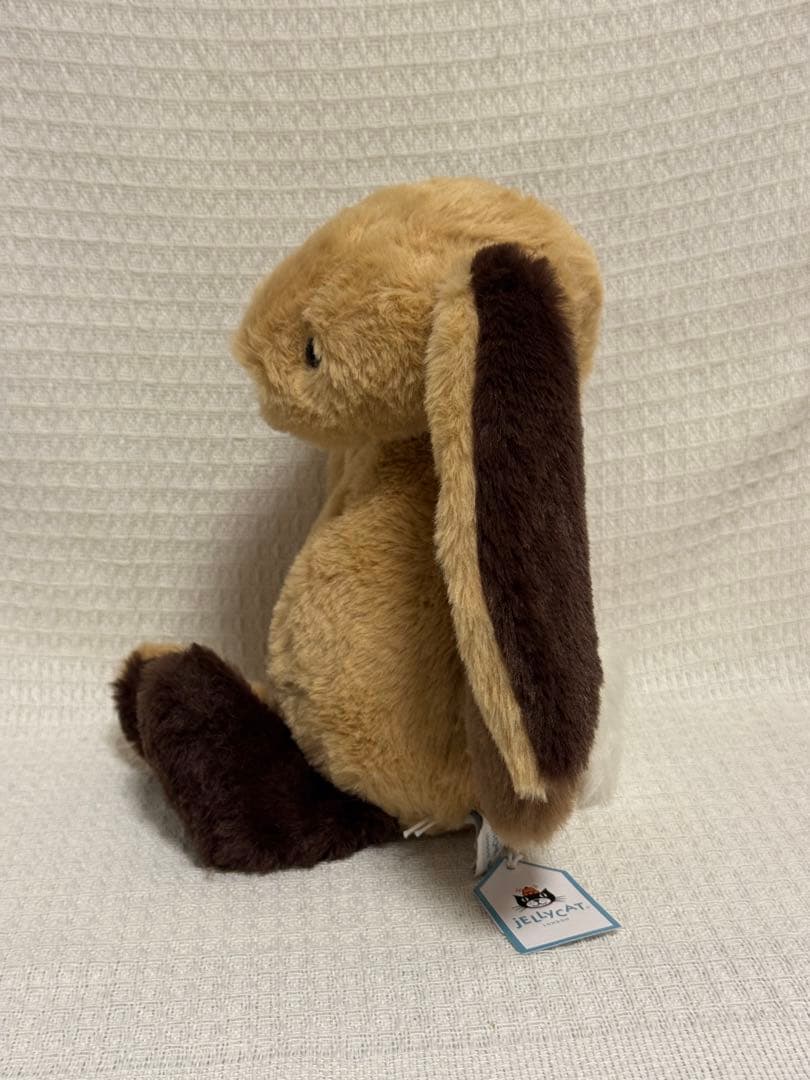 ジェリーキャット パッチワーク ブラウン バニー ぬいぐるみ