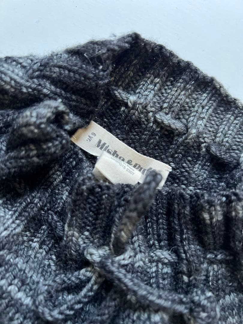 misha&puff ミシャアンドパフ　6Y スケポン　ニットスカート