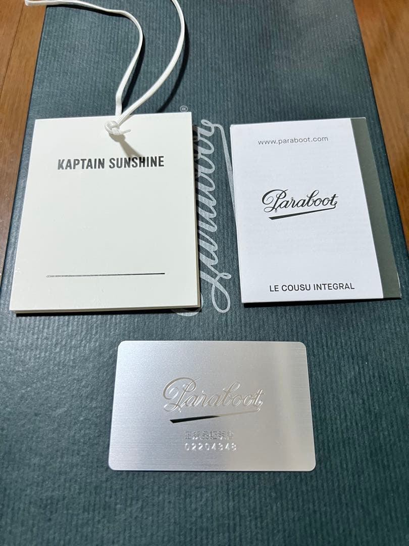 KAPTAINSUNSHINE × Paraboot \"DOMINGUE“