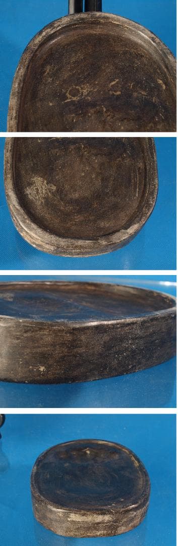 民間仕入れ品 立派な中国清時代端溪古硯 漢詩在銘※激安骨董品Q1591A12