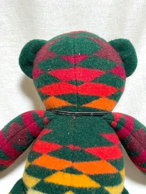 希少ビンテージ　ペンドルトン コンチョ付きインディアン柄ラグベア