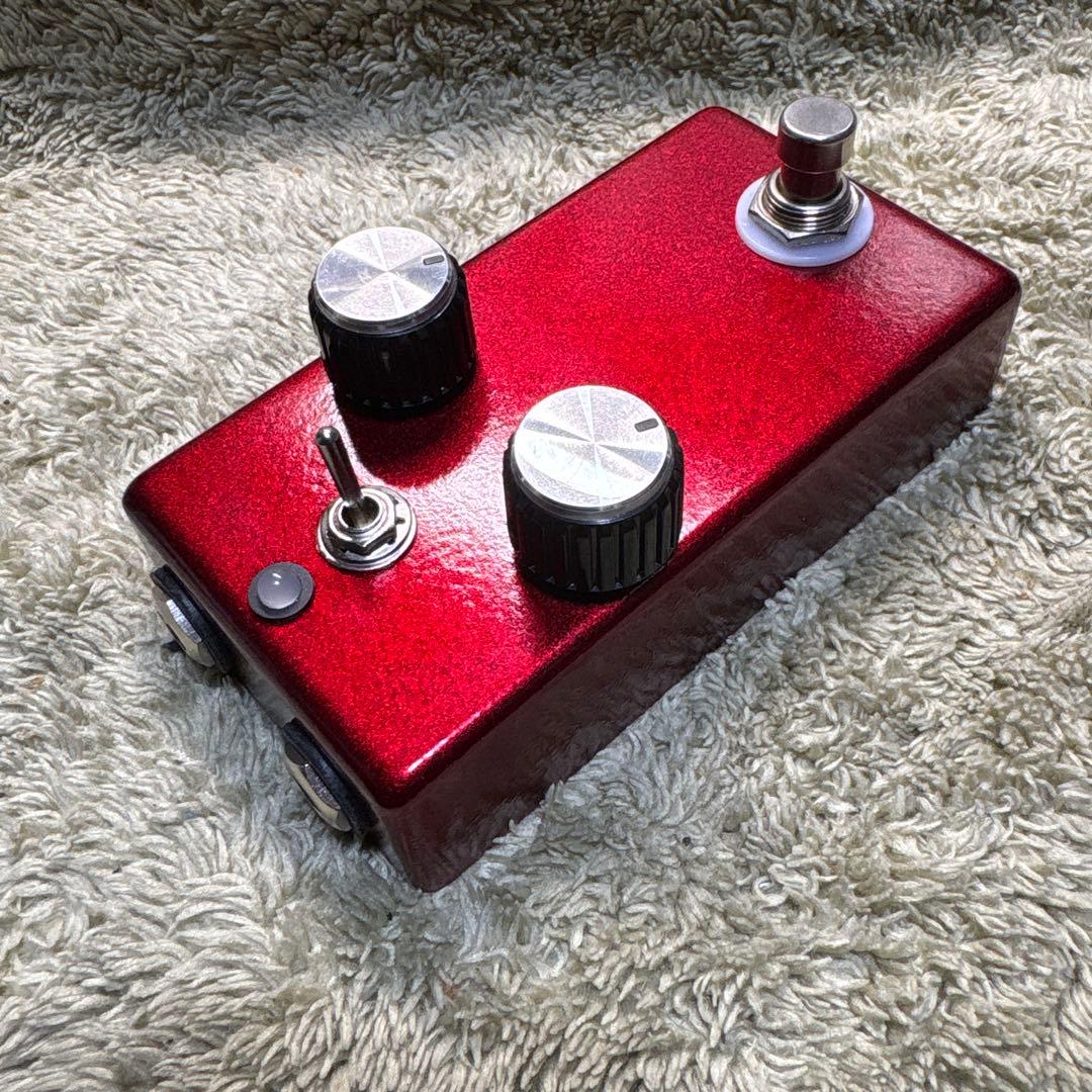 Fat Boost V1改　9v↔︎18v切り替えsw付きハンドメイドエフェクター