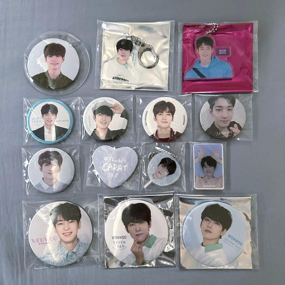 ウォヌ 缶バッジ まとめ売り