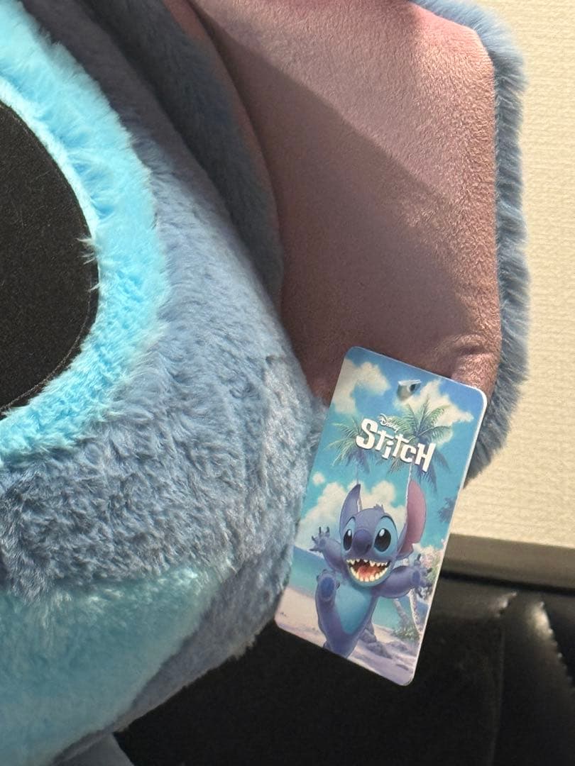 コストコ　スティッチ　ぬいぐるみ　特大　ブランケット