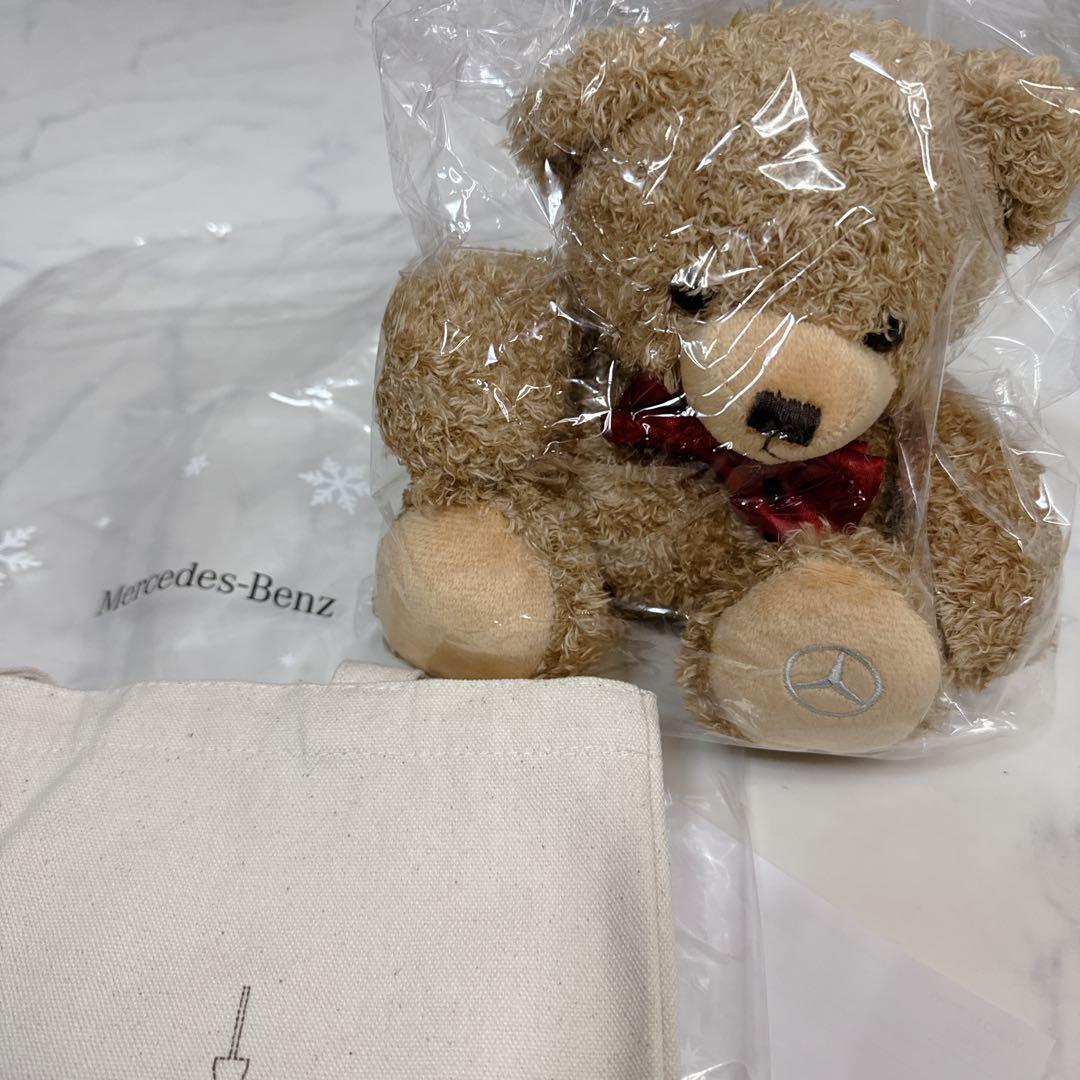 メルセデス・ベンツ ブラウンベア テディベア ミニトート付き - メルカリ