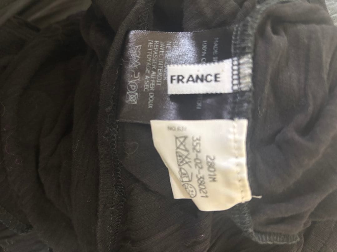 ANN DEMEULEMEESTER ブラック レイヤードタンクトップ 36