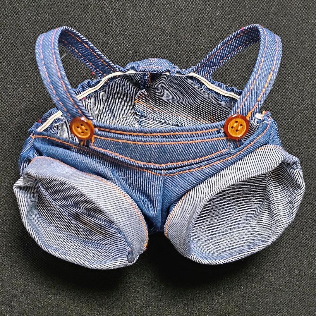 【入手困難】平成レトロ サンリオ ハローキティ オーバーオール ヌイグルミ