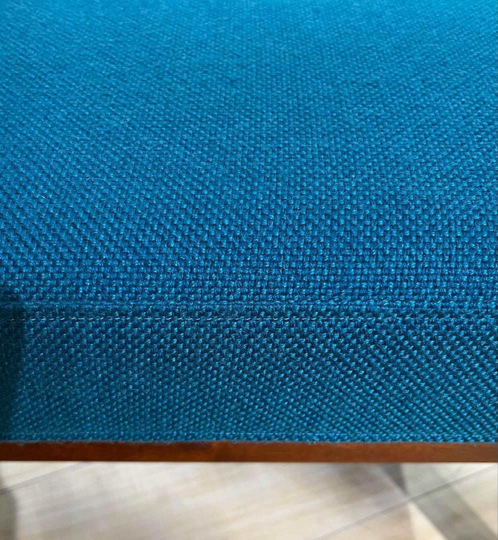 北欧デザイン オットマン 美品 チーク無垢材 ヴィンテージ家具