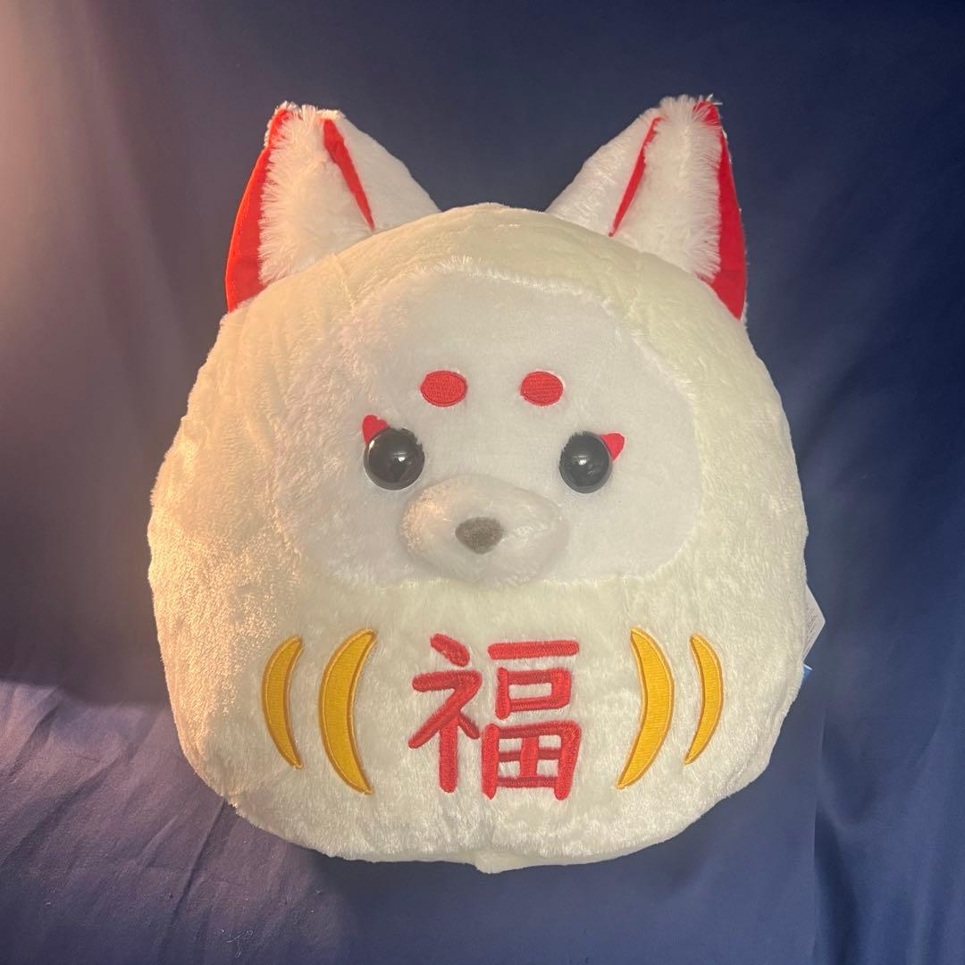 あみゅきゃら 福だるま わたあめ JB ちょコンとキツネ あみゅきゃら 福