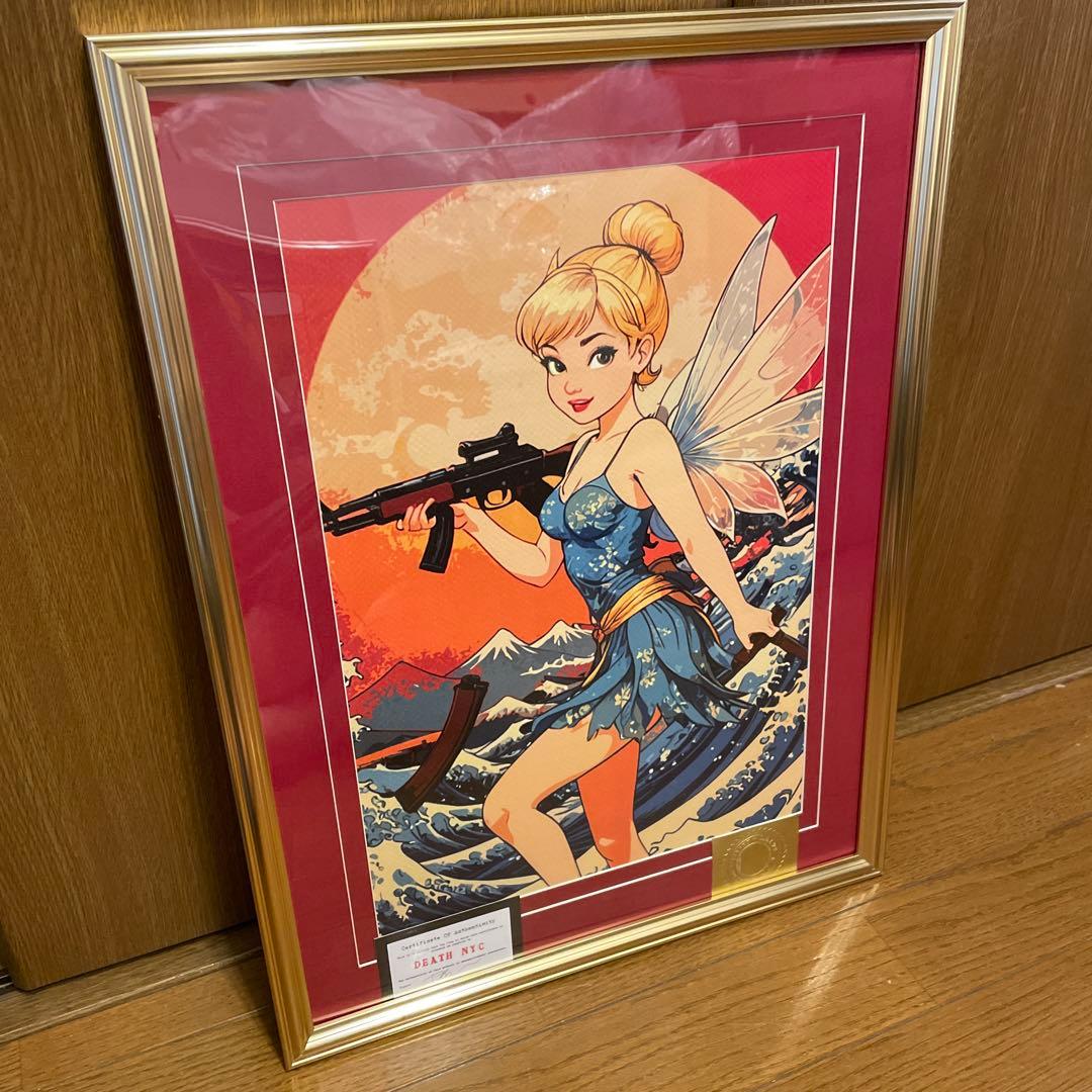 額込 世界限定100枚DEATH NYC アートポスター 現代アート 10