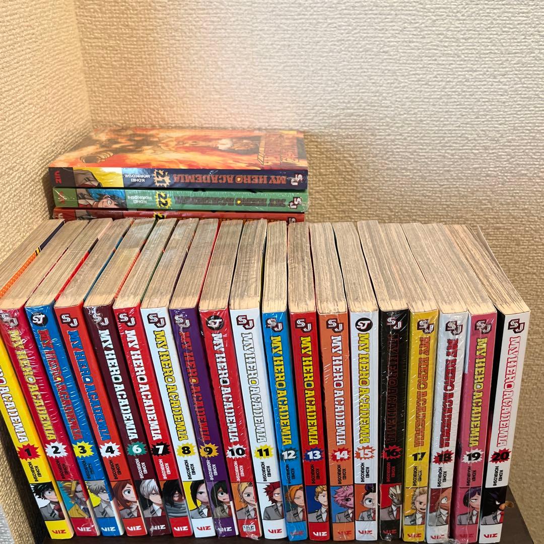 僕のヒーローアカデミア 英語版 33冊セット