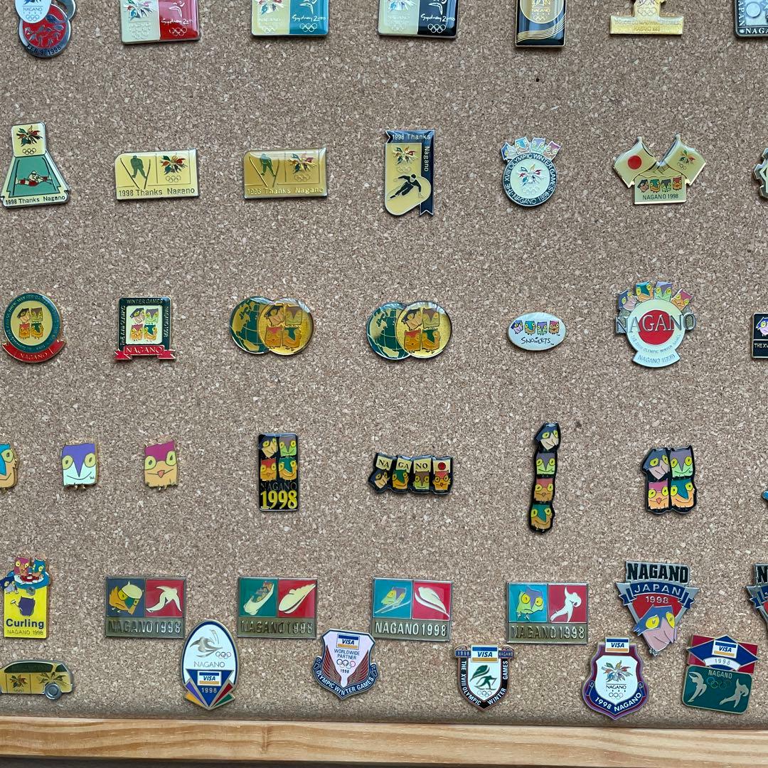 1998 長野オリンピック　限定ピンバッチ　77個