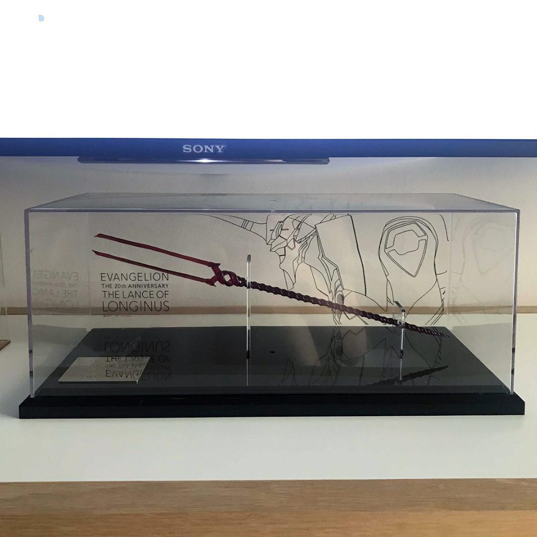 限定500】カゴメ ロンギヌスの槍 ガラス製 野菜生活 エヴァンゲリオン